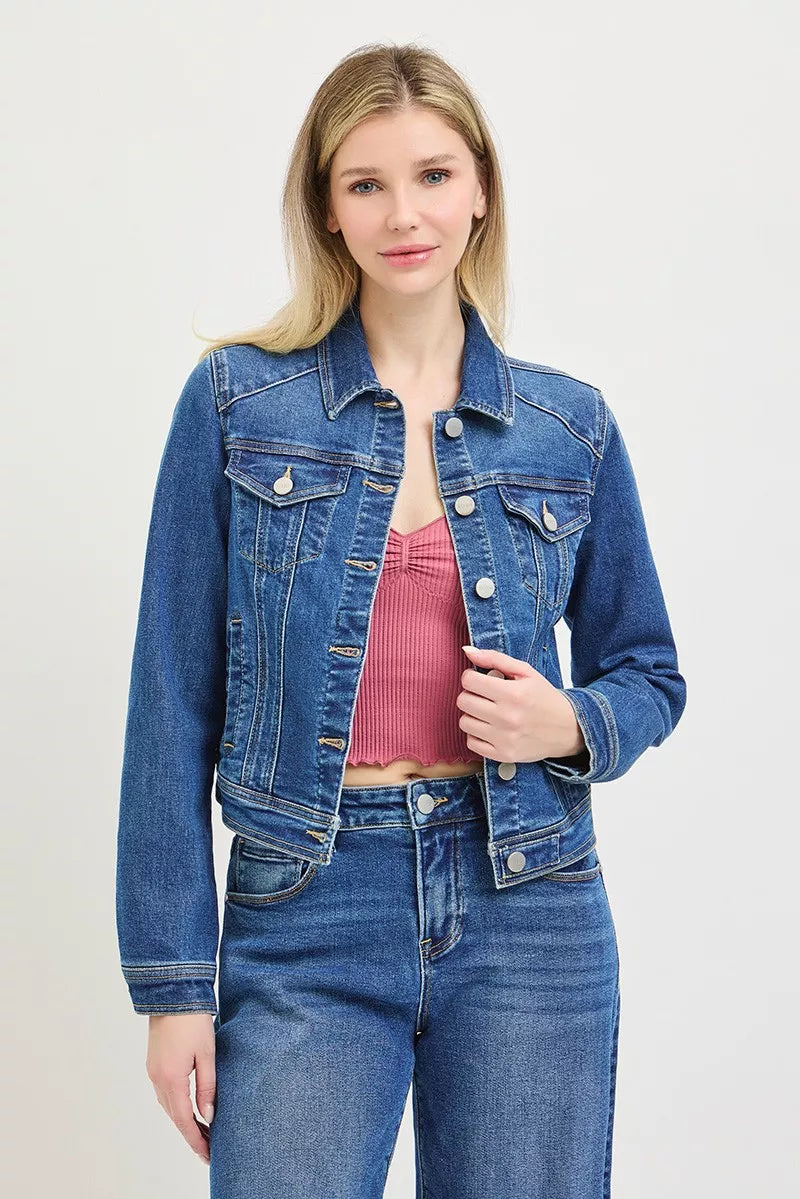 Fitted Denim Jacket