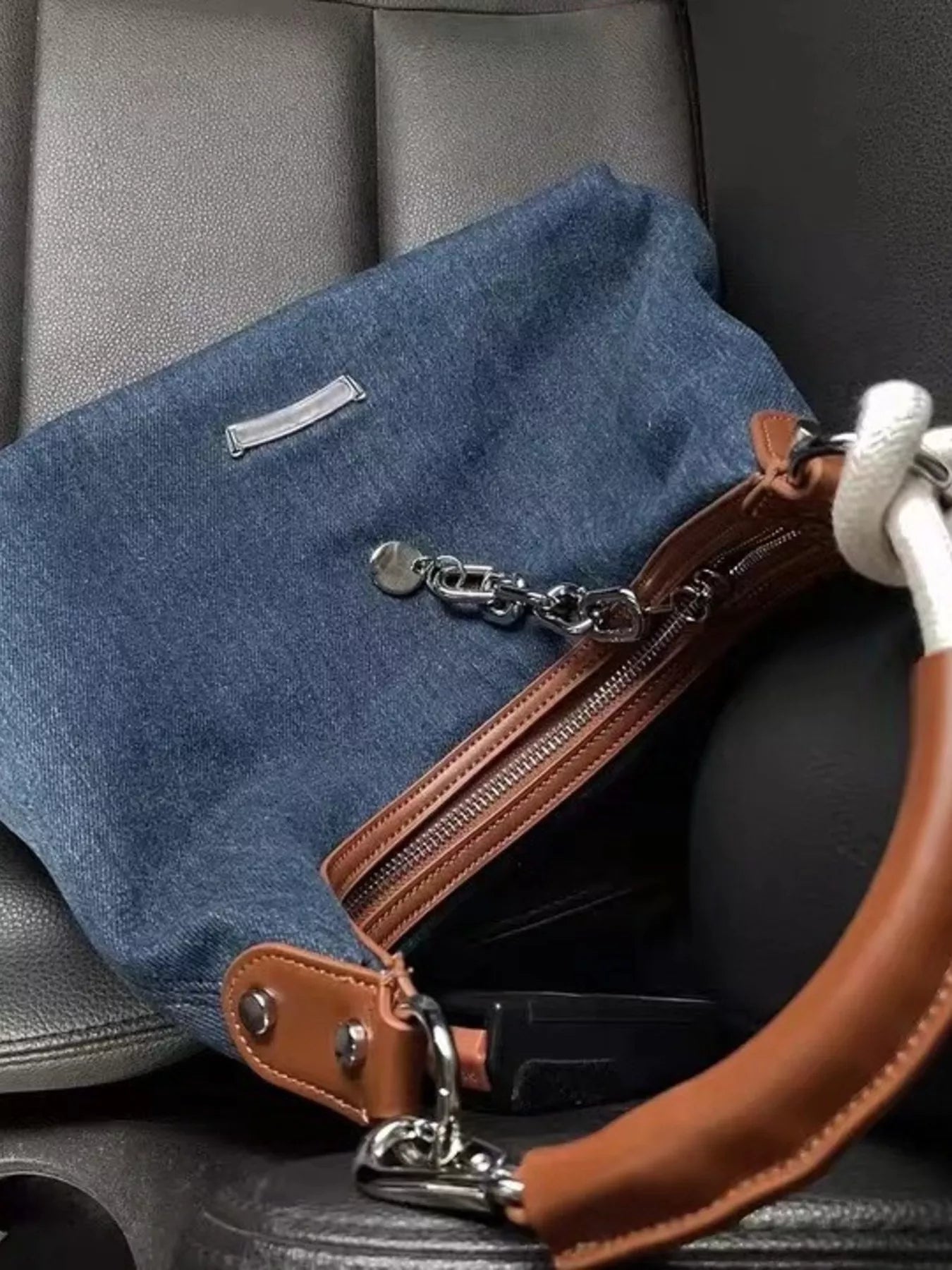 Denim Shoulder Bag