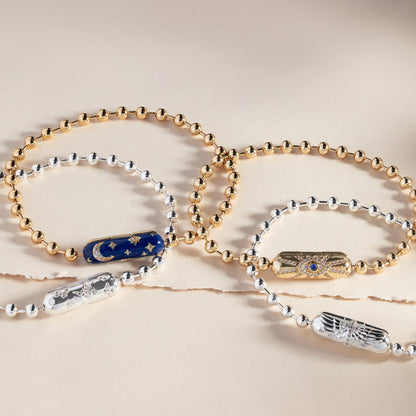 Evil Eye Barrel Closure Bracelet - Alex and Ani