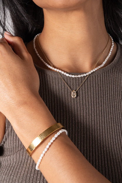 Freshwater Pearl Bracelet - Alex and Ani - Detail View 5