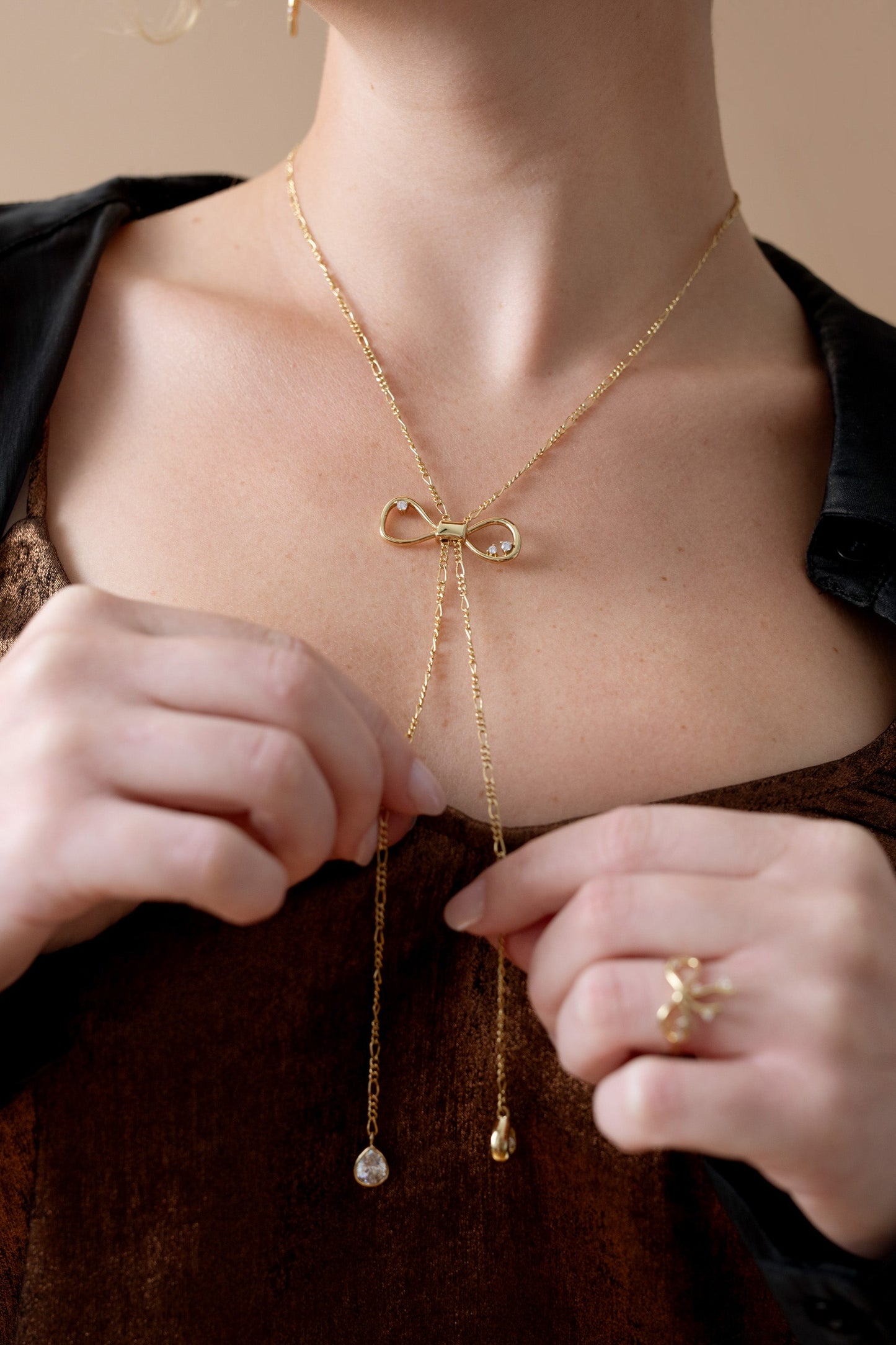 Coquette Bow Necklace - Alex and Ani
