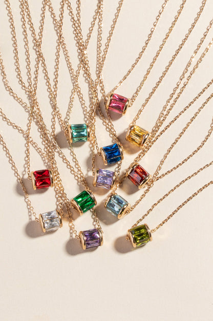 March Birthstone Precious Pendant Necklace - Alex and Ani - Detail View 5