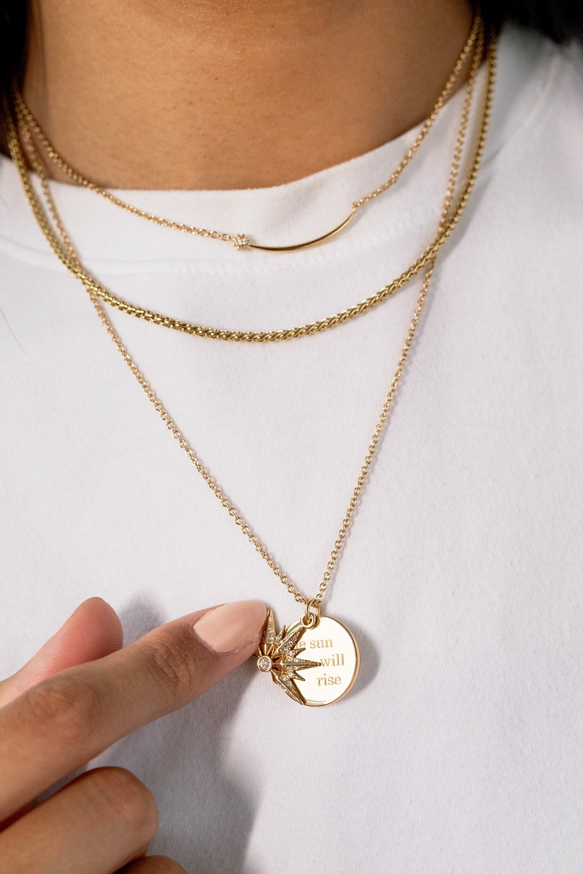 Wheat Chain Charm & Layering Necklace - Alex and Ani - Back View