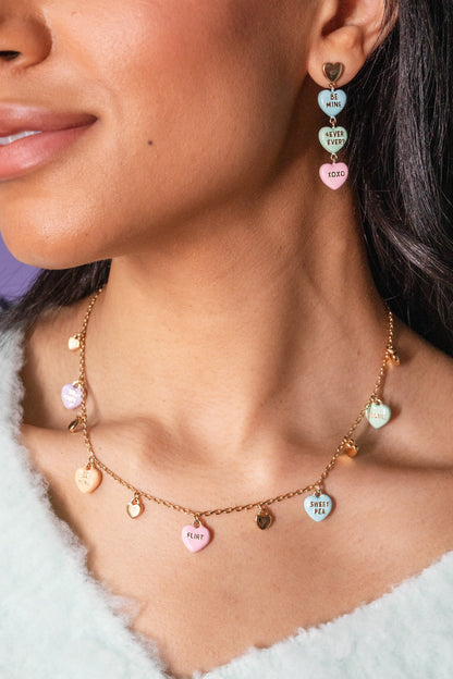 Sweethearts® Statement Drop Earrings - Alex and Ani - Back View