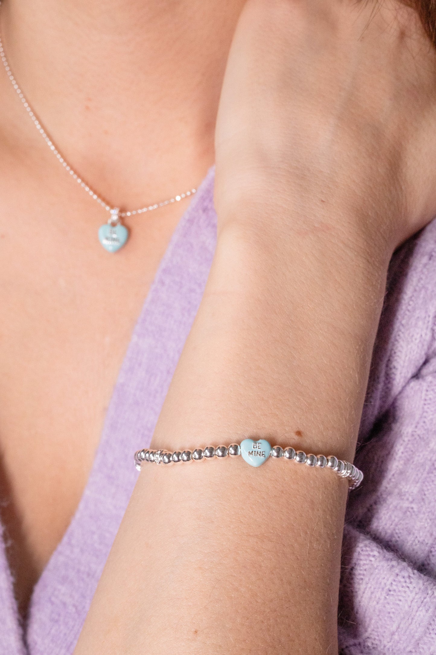 Sweethearts® “Be Mine” Stretch Bracelet - Alex and Ani