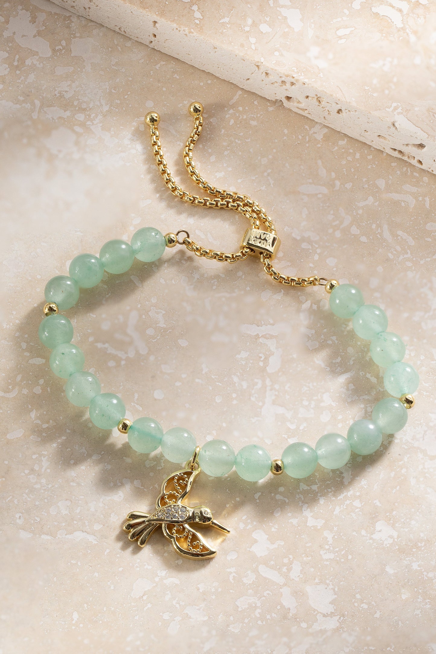 Hummingbird Gemstone Bolo Bracelet - Alex and Ani