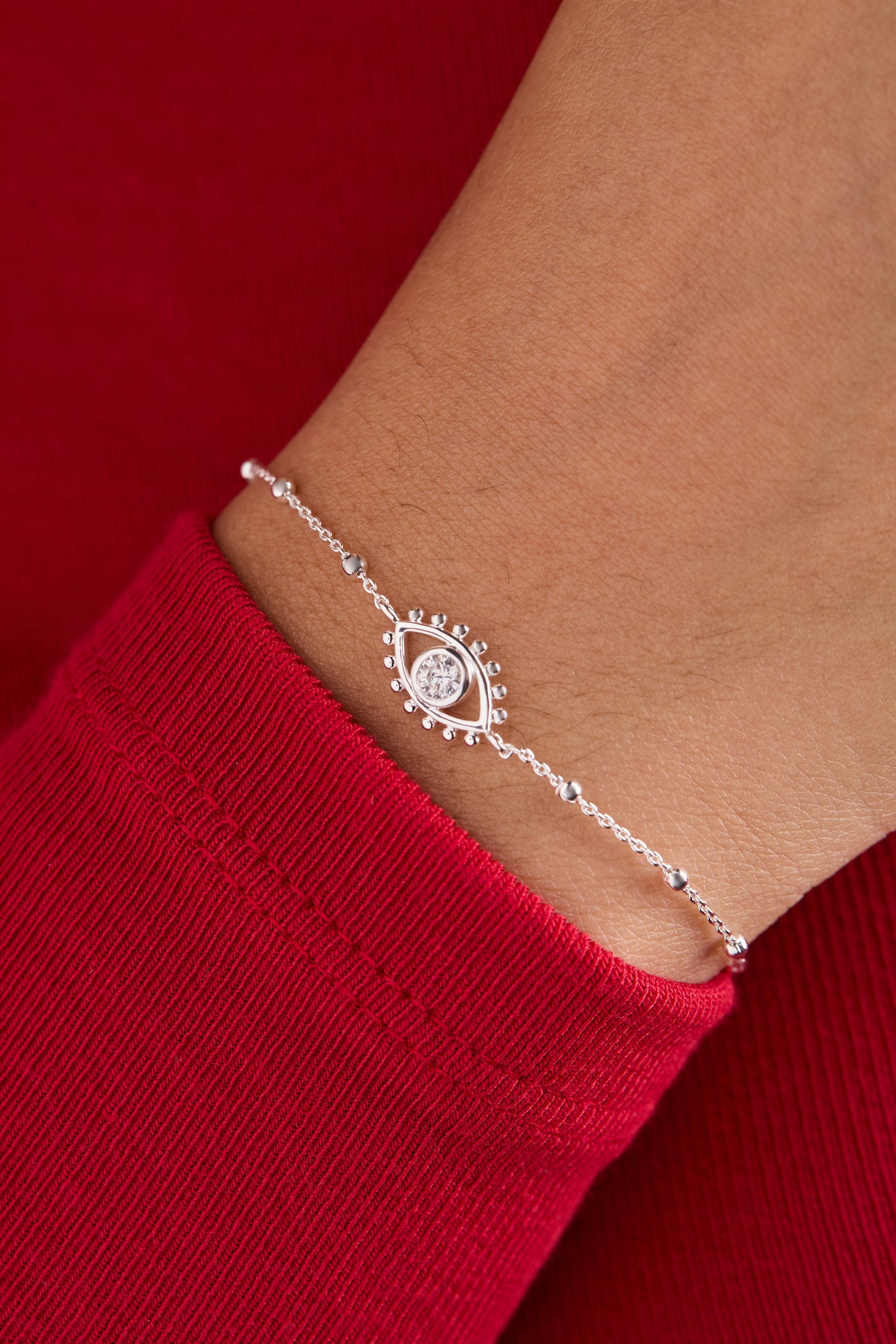 Evil Eye Inline Bracelet - Alex and Ani