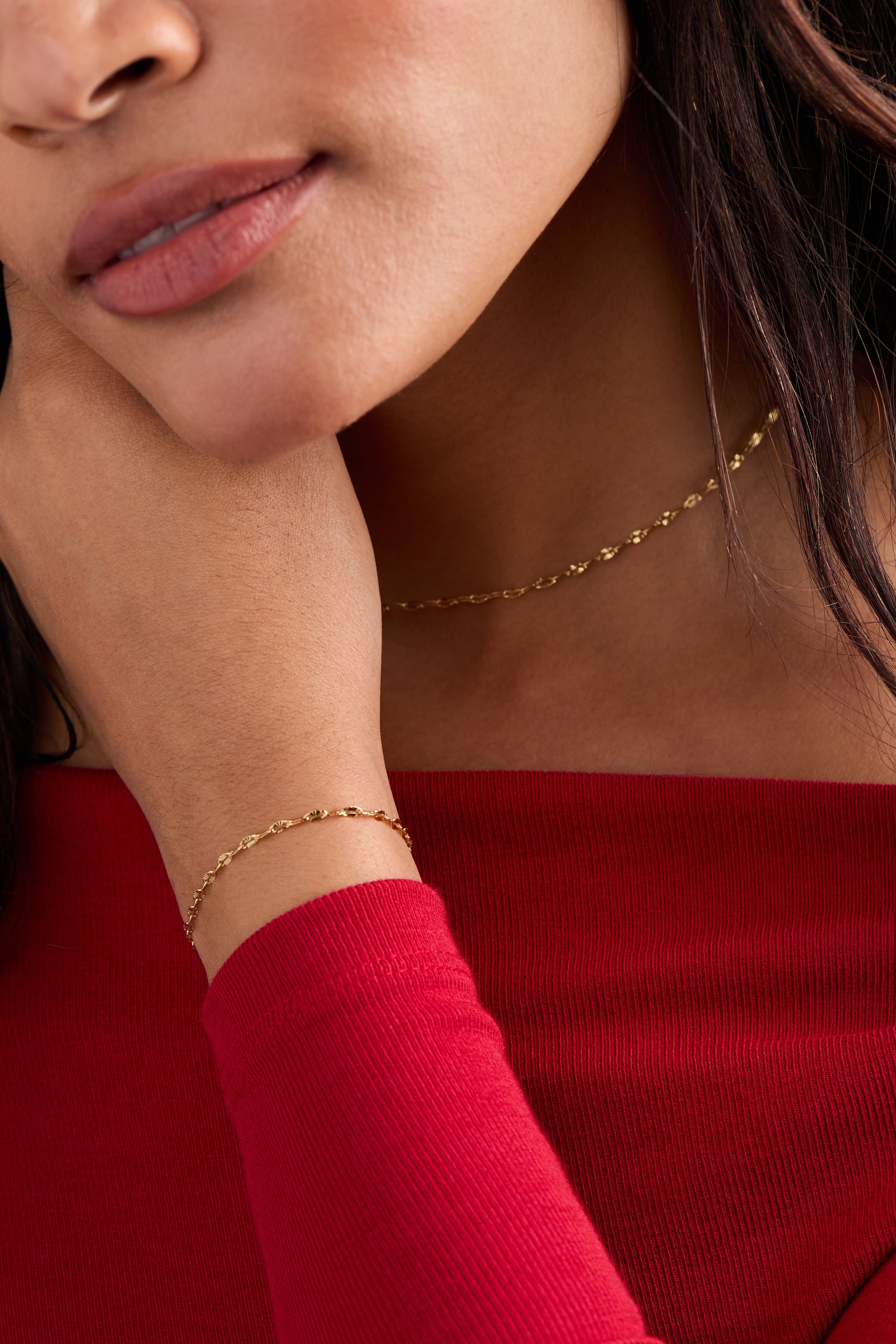 Multi Faceted Chain Bracelet - Alex and Ani - Back View