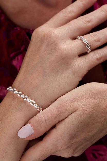 Puffy Rope Chain Bracelet - Alex and Ani - Back View