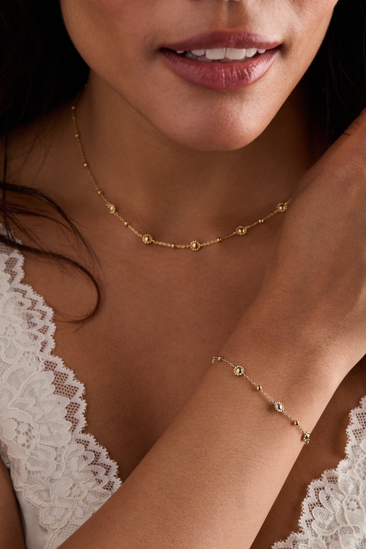 Floret Chain Necklace - Alex and Ani