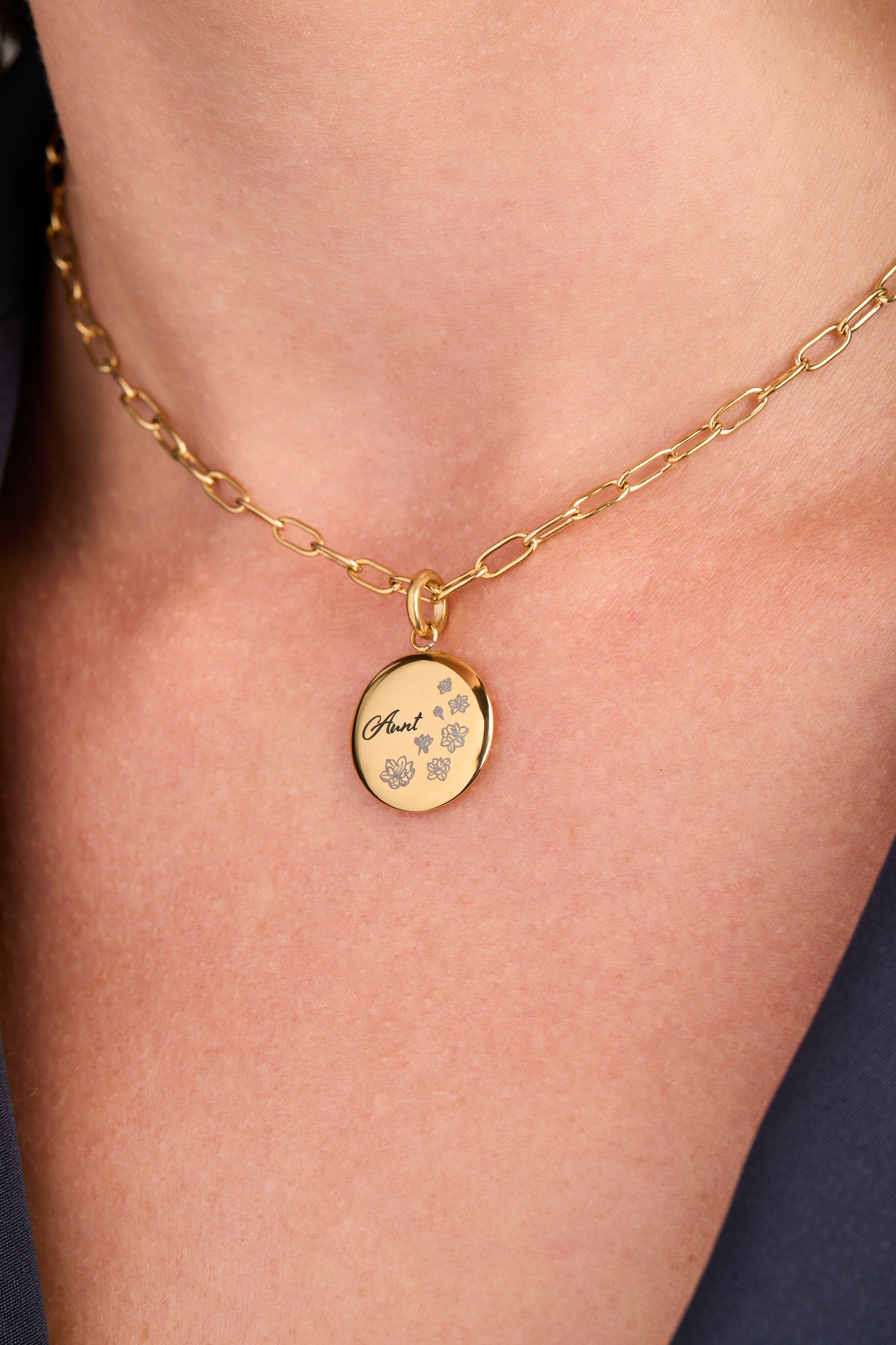 Paperclip Charm & Layering Necklace - Alex and Ani - Back View