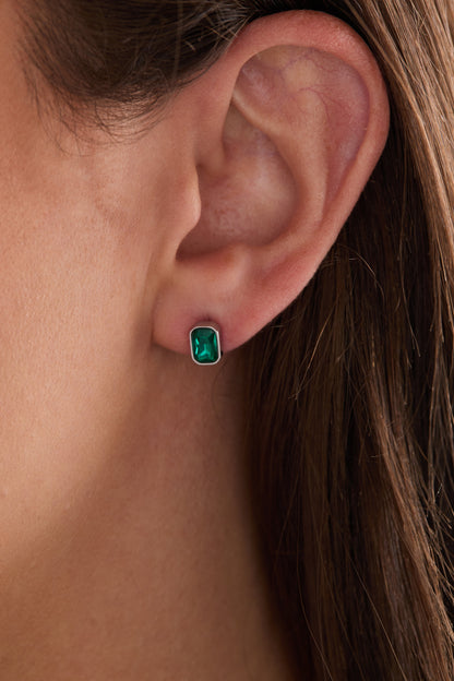 December Birthstone Stud Earrings - Alex and Ani - Detail View 6