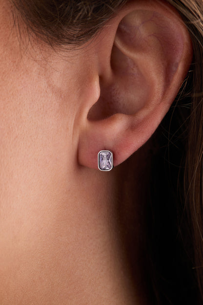 June Birthstone Stud Earrings - Alex and Ani - Detail View 7