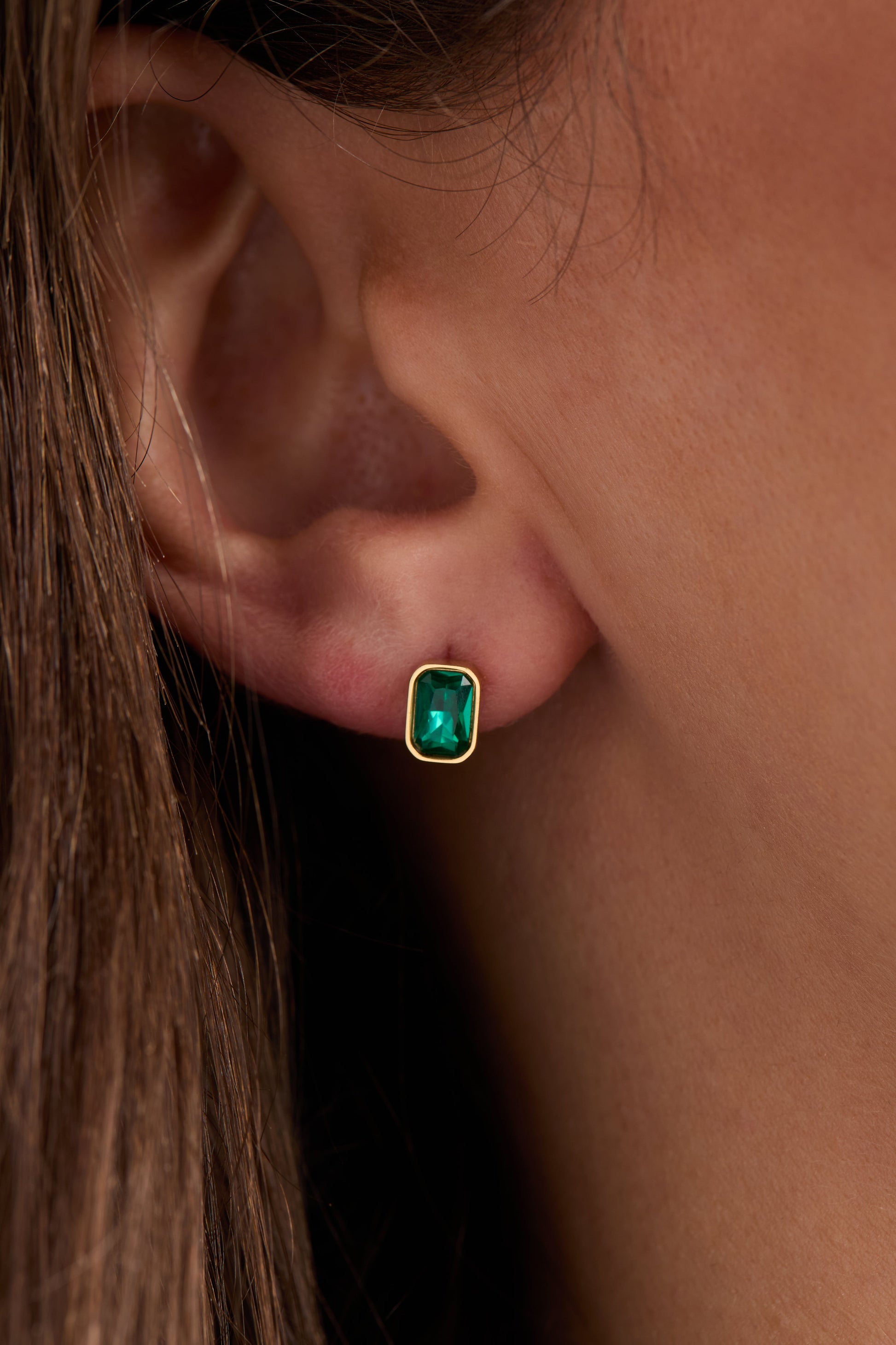 December Birthstone Stud Earrings - Alex and Ani - Detail View 5
