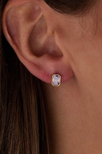 June Birthstone Stud Earrings - Alex and Ani - Detail View 6