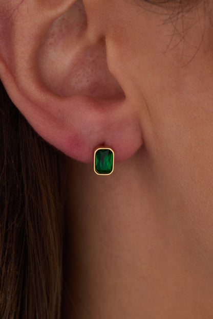 May Birthstone Stud Earrings - Alex and Ani - Detail View 6