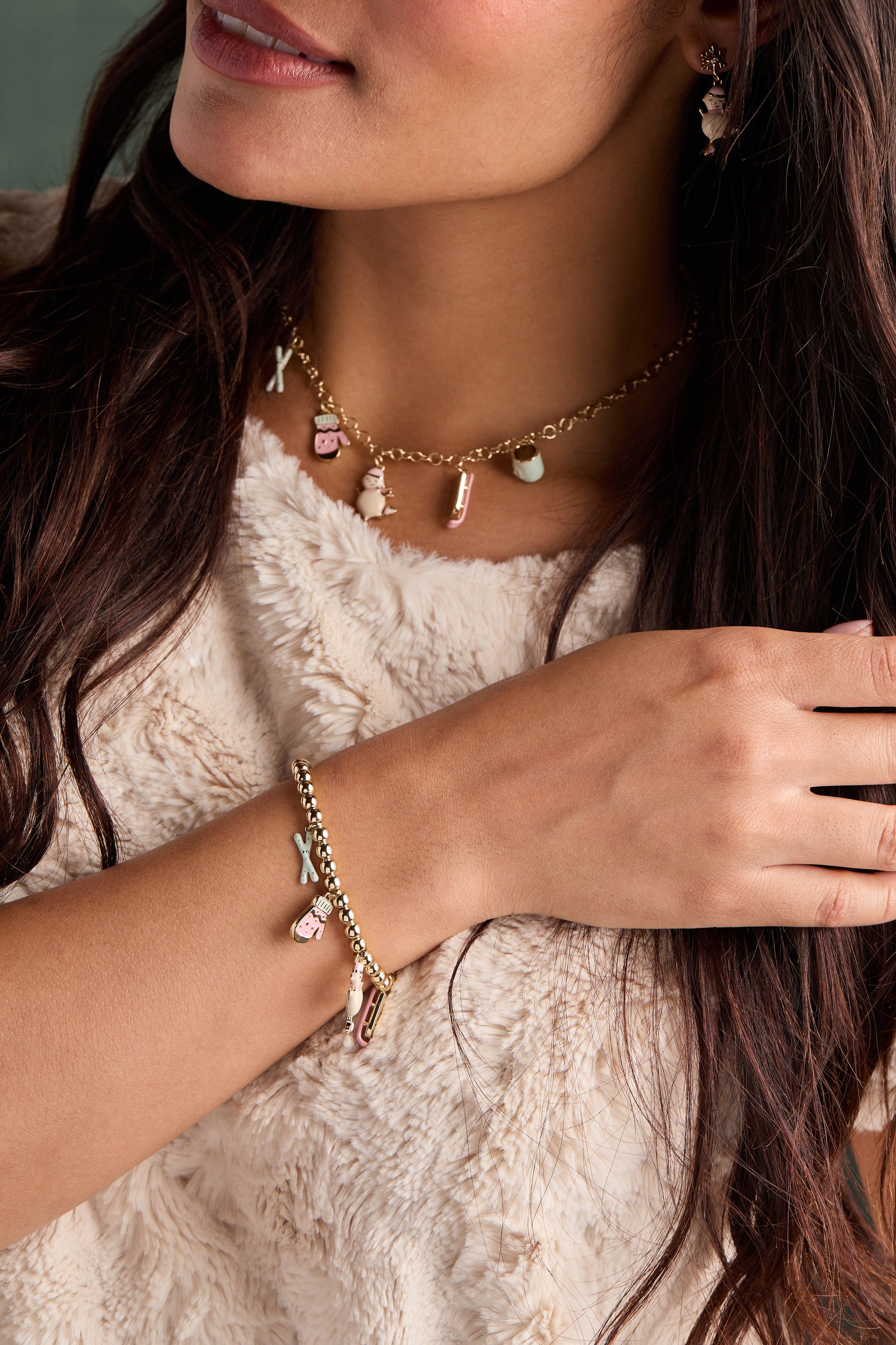Winter Wonderland Multi-Charm Necklace - Alex and Ani - Detail View 4