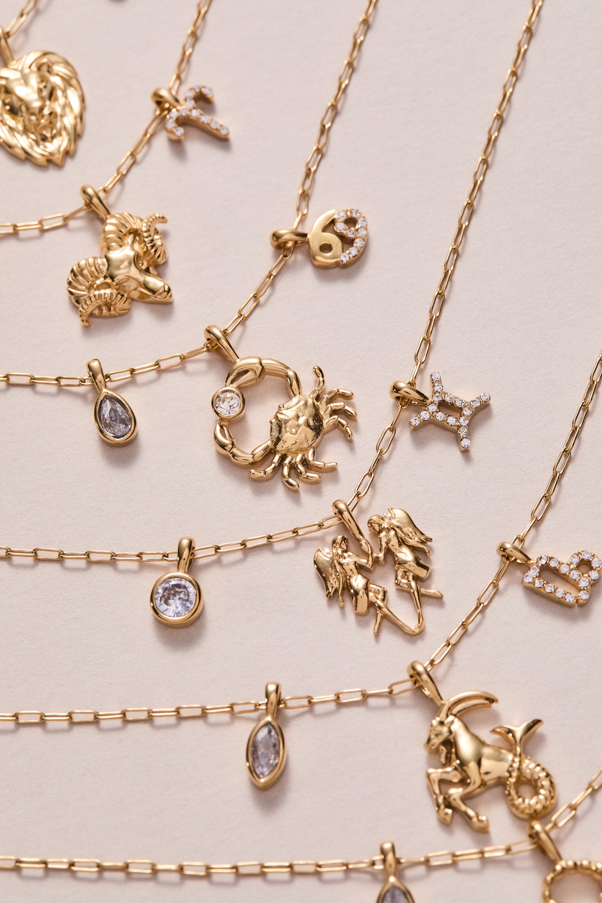 Capricorn Zodiac Charm Cluster Necklace - Alex and Ani - Detail View 6