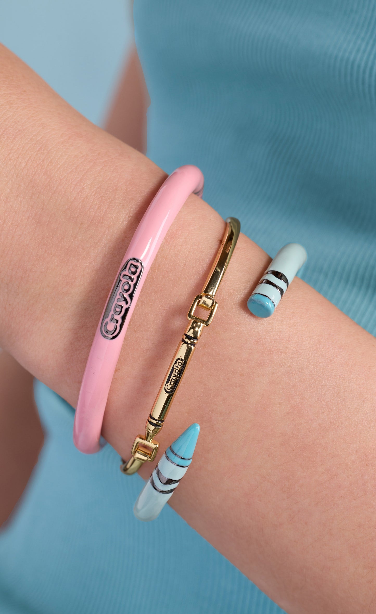 Crayola Metal Crayon Tension Bangle - Alex and Ani