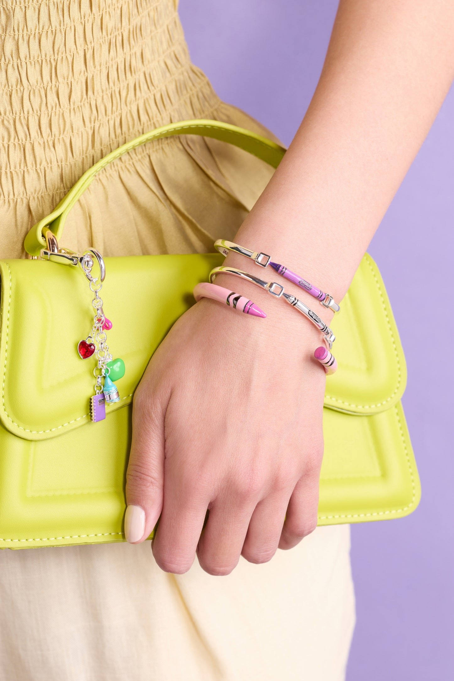 Crayola Metal Crayon Tension Bangle - Alex and Ani