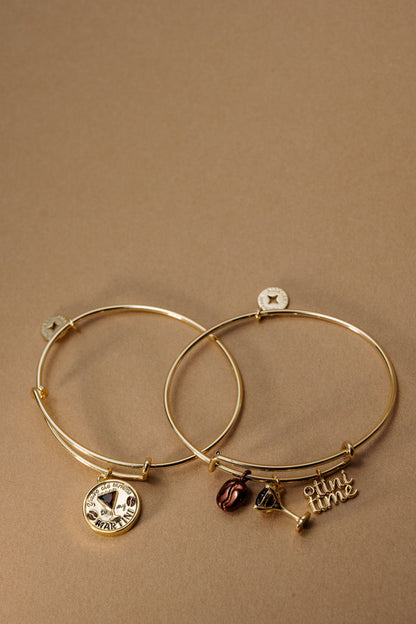 Espresso Martini Multi Charm Bangle - Alex and Ani - Detail View 4
