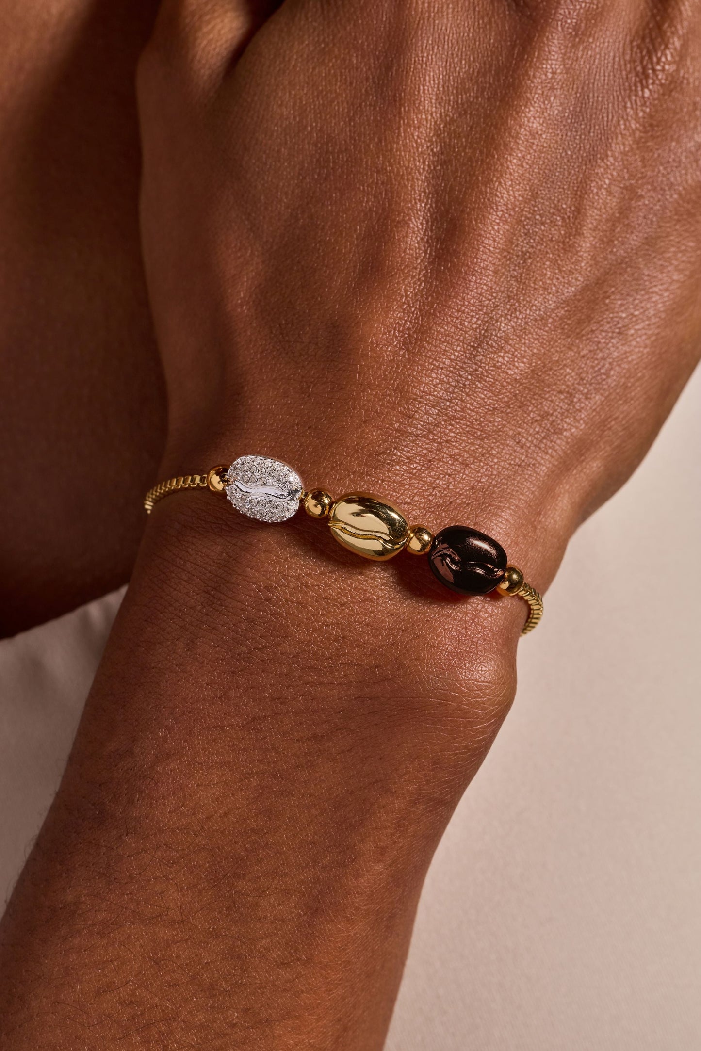 Coffee Bean Bolo Bracelet - Alex and Ani