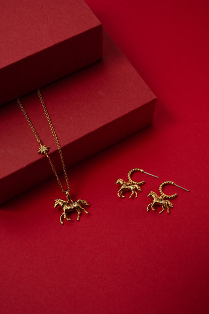 Horse Girl Pendant Necklace - Alex and Ani