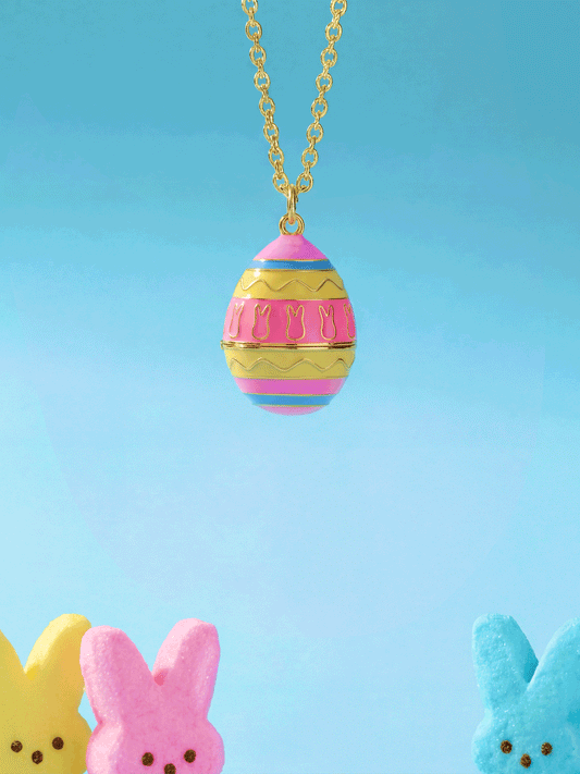 PEEPS® Easter Egg Pendant Necklace - Alex and Ani - Back View