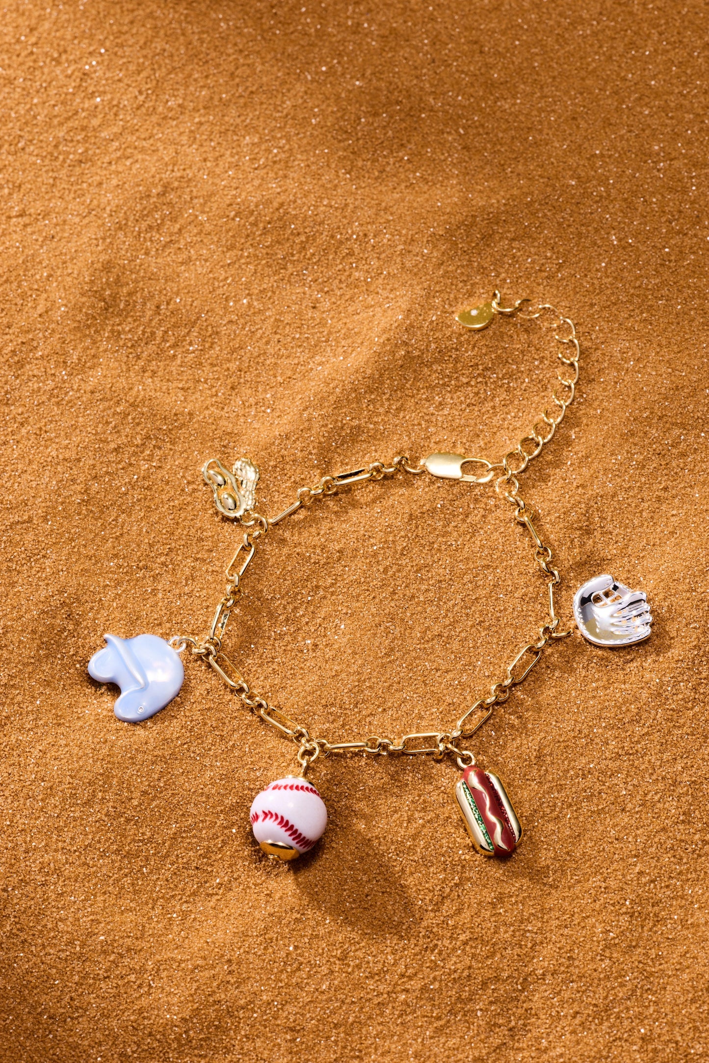 Baseball Charm Bracelet - Alex and Ani