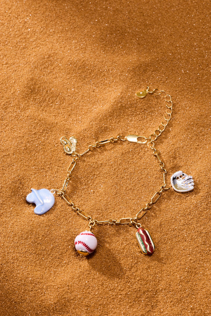 Baseball Charm Bracelet - Alex and Ani