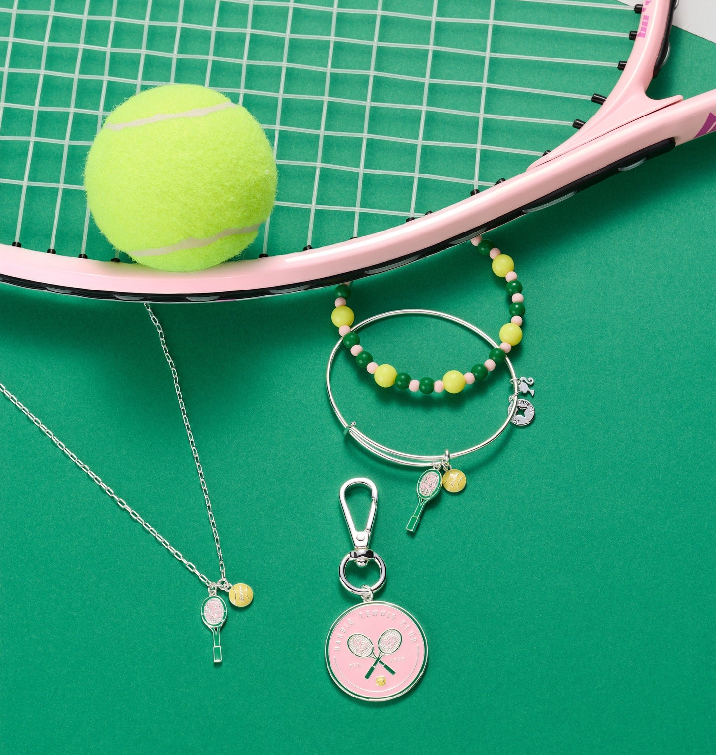 Barbie™ Tennis Charm Pendant - Alex and Ani