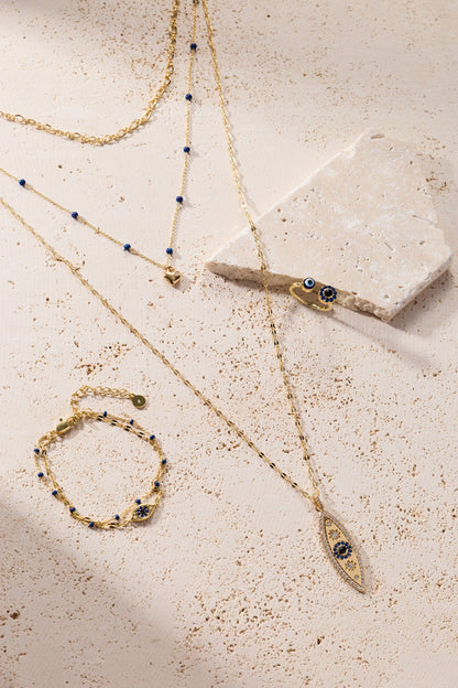 Festival Stranded™ Evil Eye Necklace - Alex and Ani