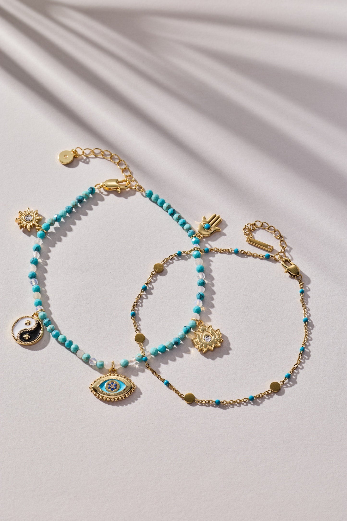 Healing Stone Charm Anklet - Alex and Ani