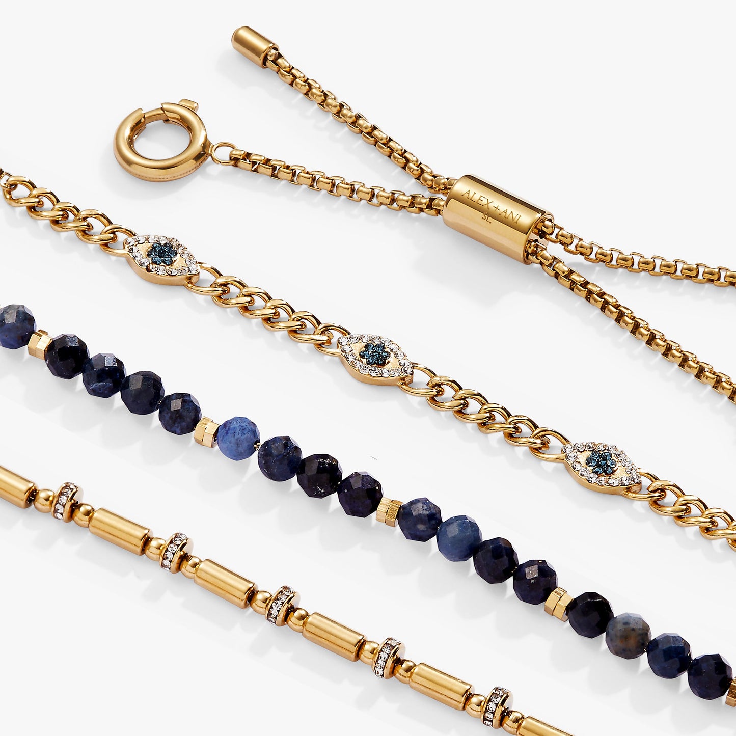 Evil Eye Stranded™ Bracelet Set - Alex and Ani