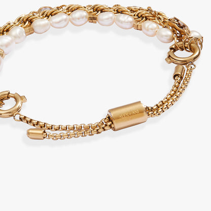 Crystal + Pearl Stranded™ Bracelet Set - Alex and Ani