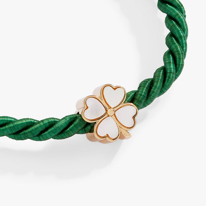 Four Leaf Clover Cord Bracelet - Alex and Ani