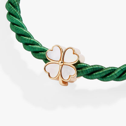 Four Leaf Clover Cord Bracelet - Alex and Ani