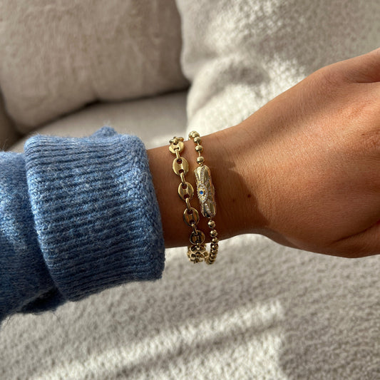 Evil Eye Barrel Closure Bracelet - Alex and Ani