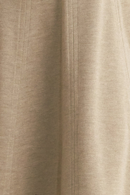 SOPHISTICATED SIMPLICITY WOVEN KNIT MIDI DRESS - Detail View 7
