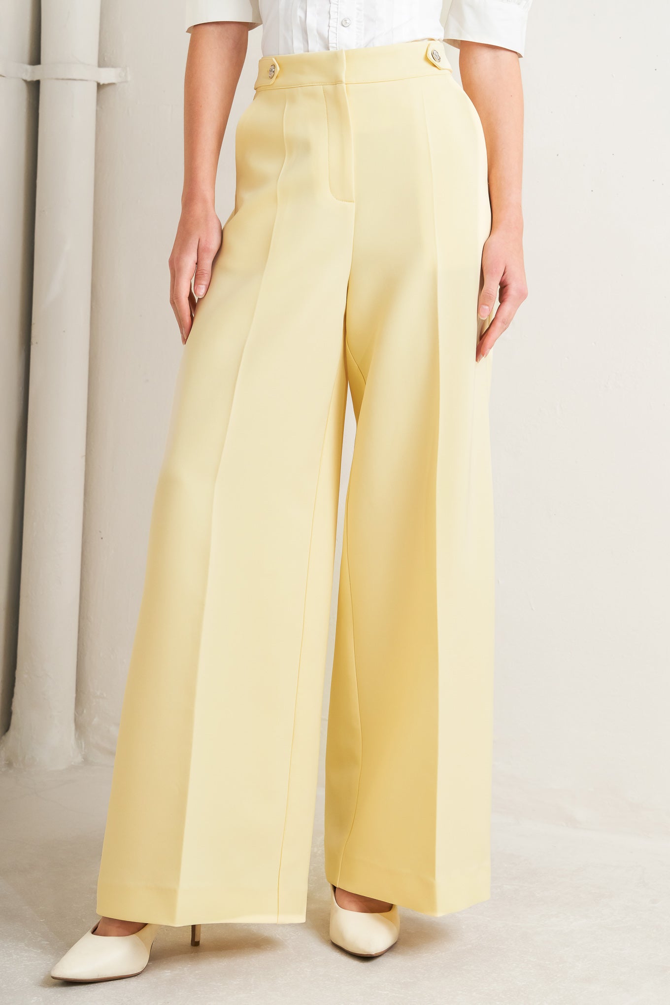 SUNSHINE DREAM WOVEN PANTS - Front View