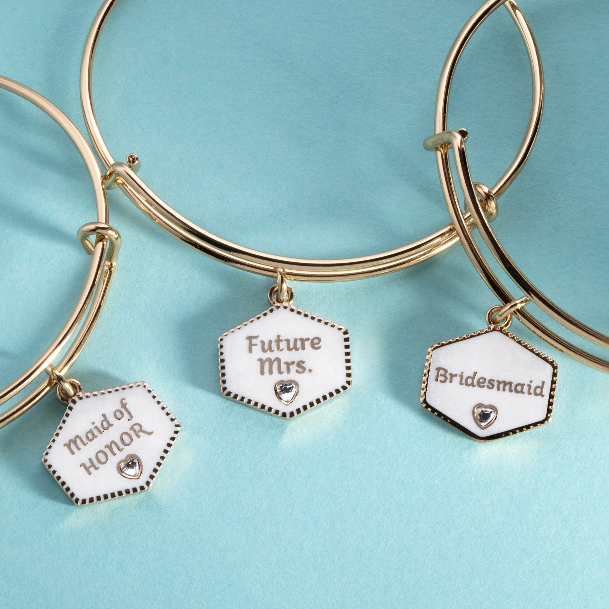 Bridesmaid Bangle - Back View
