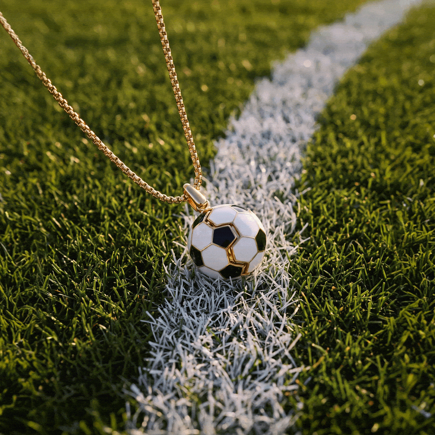 Soccer Ball Locket Necklace - Alex and Ani