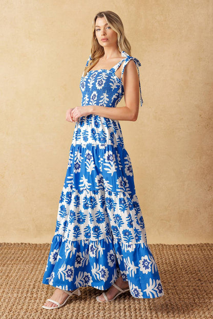 GLAMOUR IN MOTION WOVEN MAXI DRESS - Detail View 4