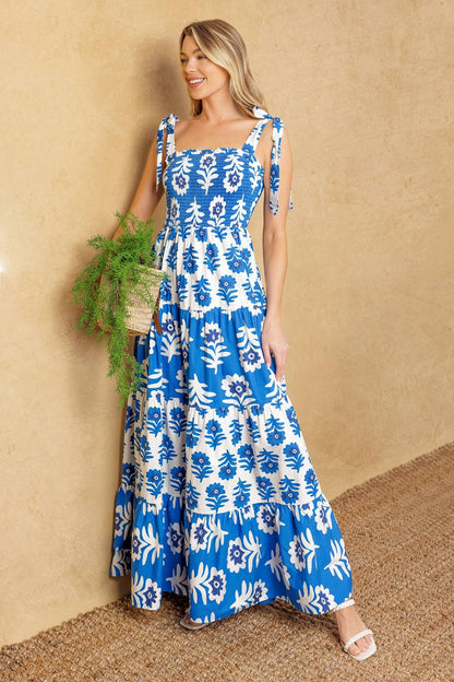GLAMOUR IN MOTION WOVEN MAXI DRESS - Detail View 7