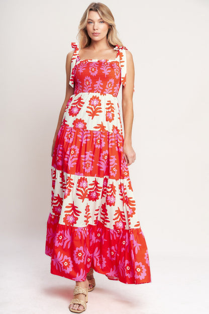 GLAMOUR IN MOTION WOVEN MAXI DRESS - Detail View 11