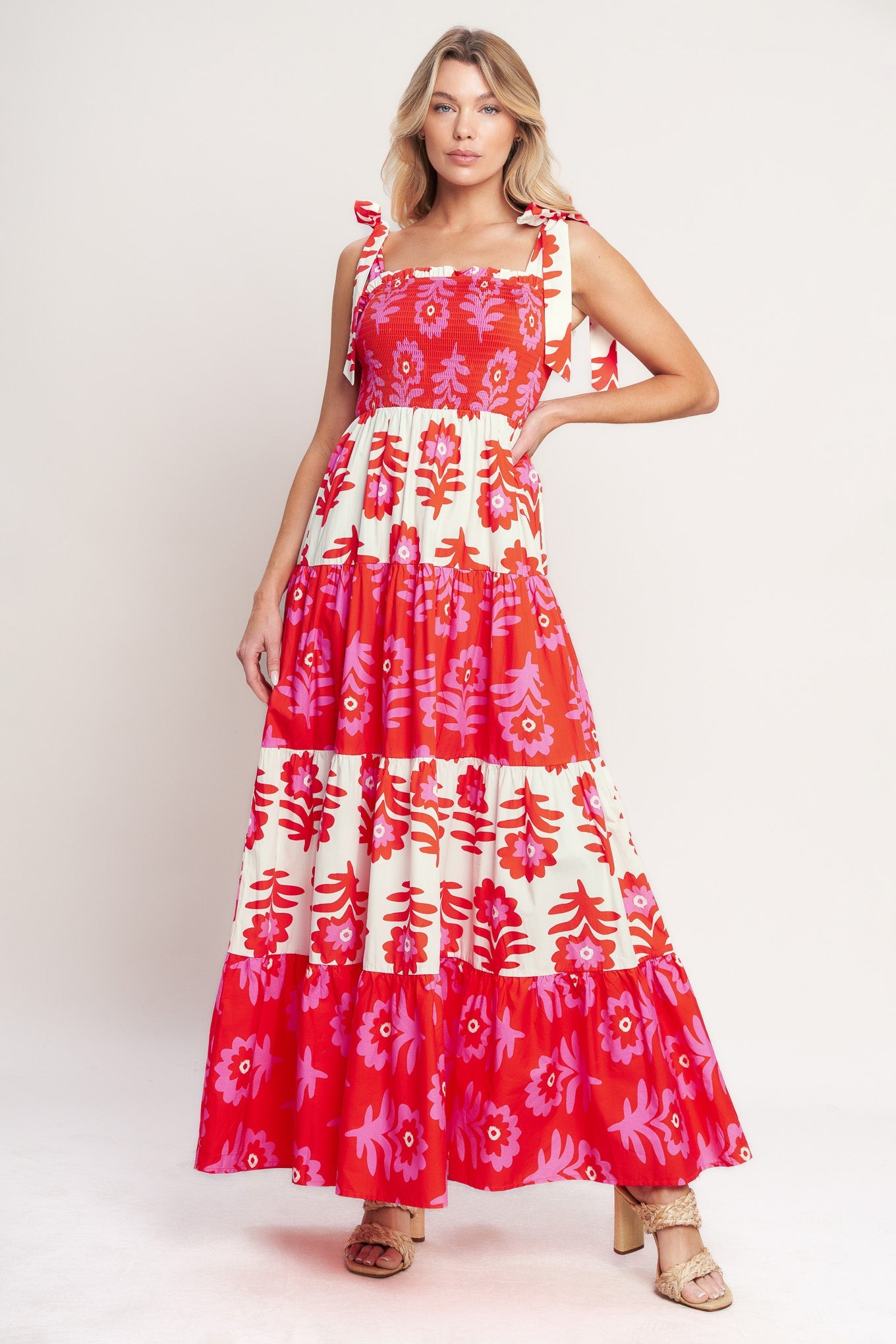 GLAMOUR IN MOTION WOVEN MAXI DRESS - Detail View 10
