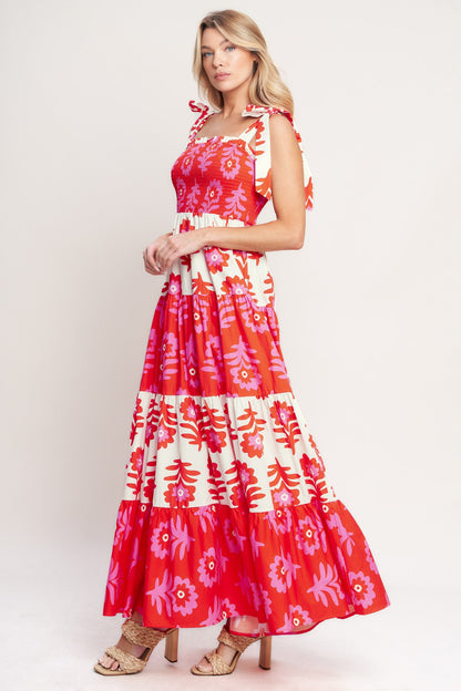 GLAMOUR IN MOTION WOVEN MAXI DRESS - Detail View 13