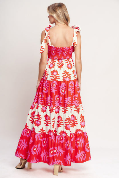 GLAMOUR IN MOTION WOVEN MAXI DRESS - Detail View 12
