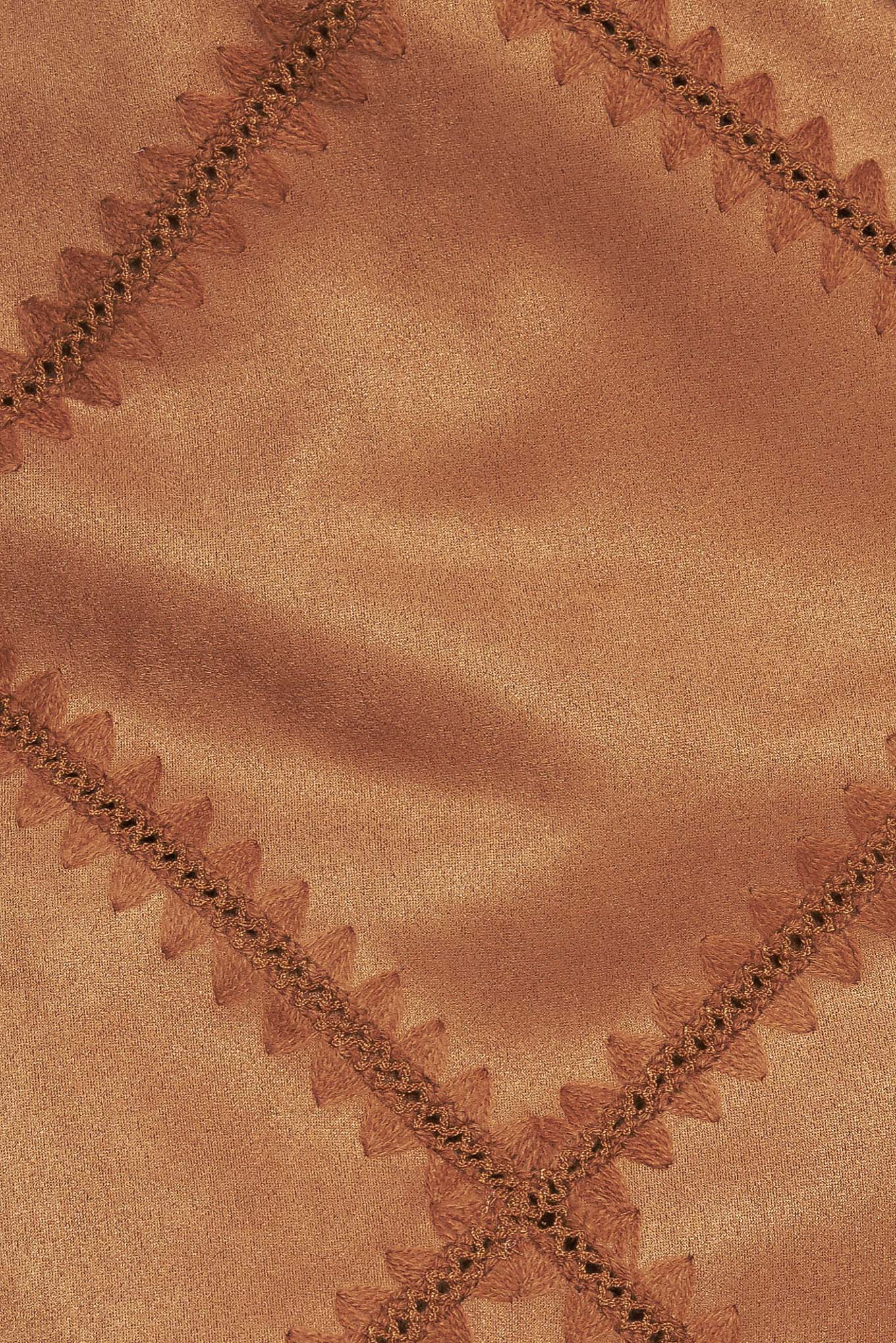 TERRA PATCH FAUX SUEDE SKORT - Detail View 7