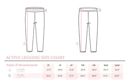 Zen Pink Active Legging - Detail View 7